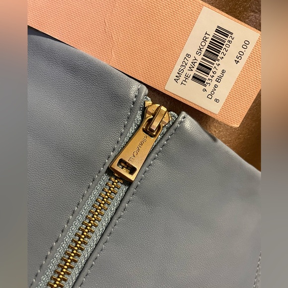 Alice McCall The Way Leather Skort - Picture 15 of 16